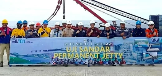 Pelindo Siap Melayani PLTU Binjeita di Perairan Labuan Uki